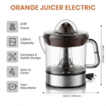 Presse-Agrumes Électrique Silver Crest SC-Y5503 - 1200ml 45W – Image 6