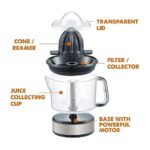 Presse-Agrumes Électrique Silver Crest SC-Y5503 - 1200ml 45W – Image 3