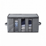 Sac de Rangement Pliable à 3 Compartiments - Gris