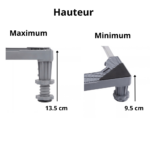 Support Électroménager Extensible en Hauteur avec Antidérapants – Image 6
