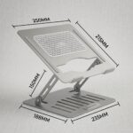 Support PC Portable Rotatif 360° YL-903 avec Ventilateur – Image 3
