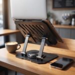 Support PC Portable et Tablette Pliable en Métal  - 360° – Image 3