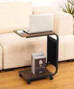 Table Basse d'Appoint en C Forme – Image 6