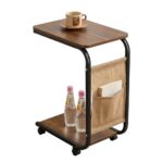 Table Basse d'Appoint en C Forme