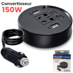 Convertisseur de Courant pour Voiture150W (12V vers 220V)