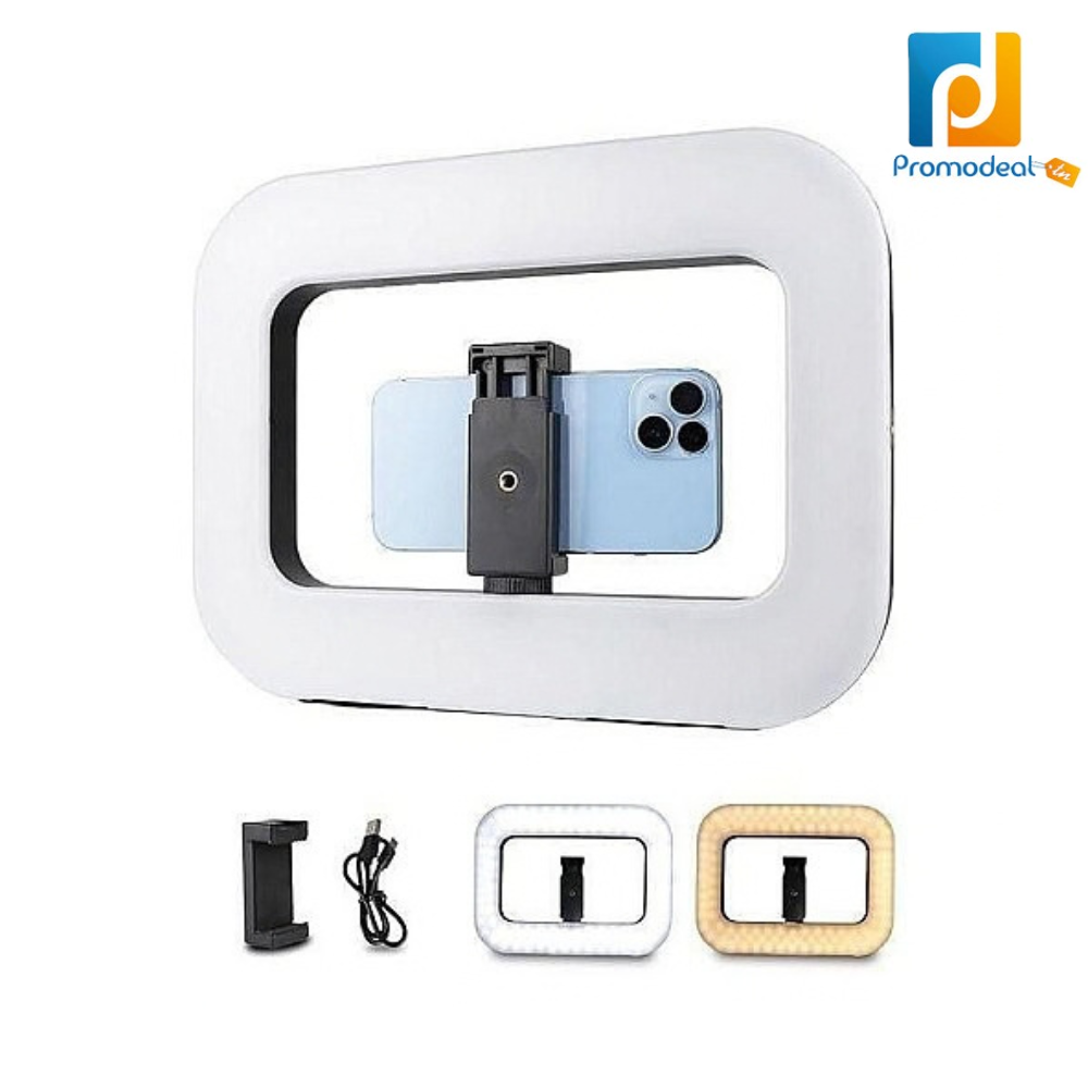 lampe-led-pour-telephone-portable-rechargeable-usb Lampe LED avec Support de Téléphone Portable E-30 – Image 1