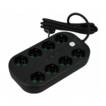 Rallonge Multiprise 8 Prises AC + 3Ports USB + 1USB-C