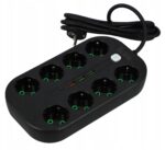 Rallonge Multiprise 8 Prises AC + 3Ports USB + 1USB-C – Image 2