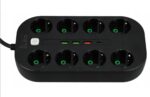 Rallonge Multiprise 8 Prises AC + 3Ports USB + 1USB-C – Image 3