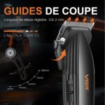 Tondeuse à Cheveux et Barbe Professionnelle VGR V-937 – Image 8