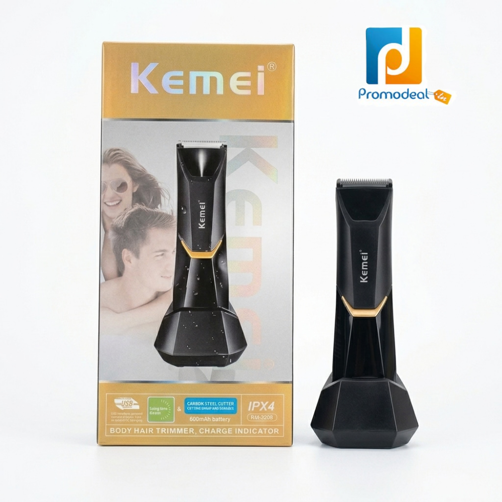 tondeuse-electrique-zones-intimes-ceramique-kemei-km-3208 (2) Tondeuse électrique pour zones intimes Kemei Km-3208 – Image 1